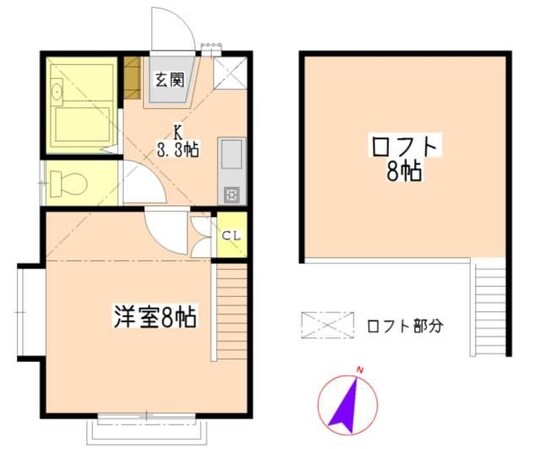 コートクラールの物件間取画像